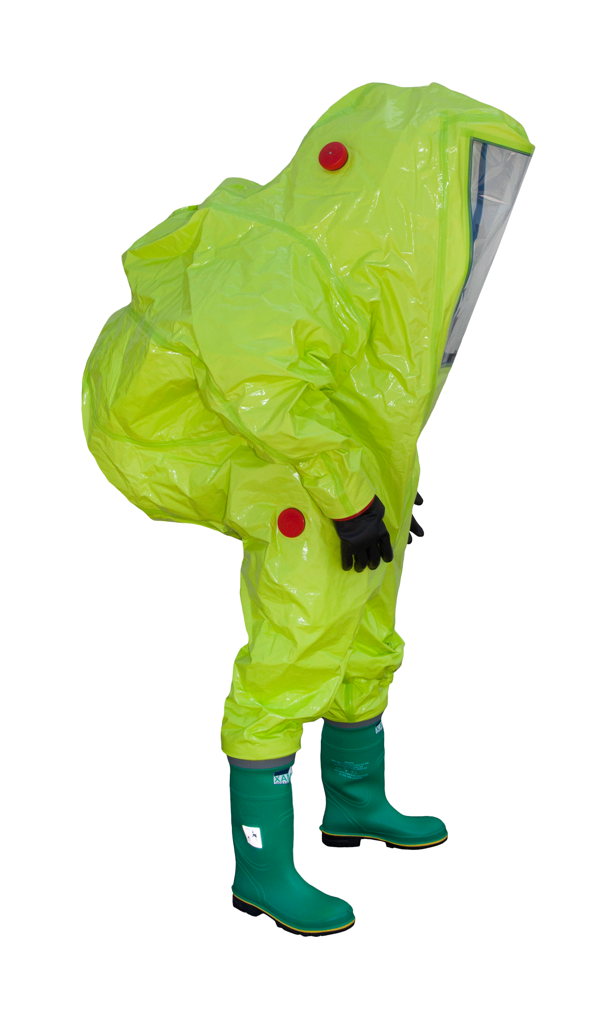 3S - ProChem VI TK E - gasdichter Typ-1-Anzug aus Tychem TK mit Sicherheitsstiefeln (XL)