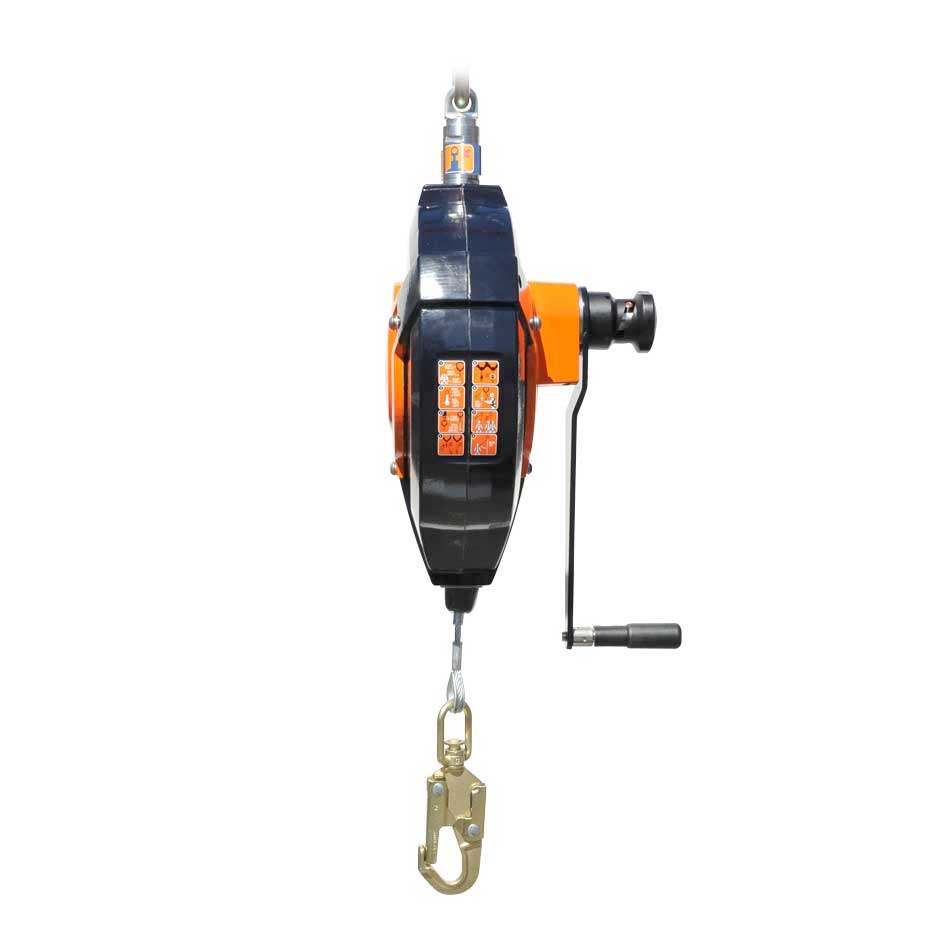 HONOR Safety - FAB33R Höhensicherungsgerät, 33 Meter mit Rettungsfunktion (Kurbel)