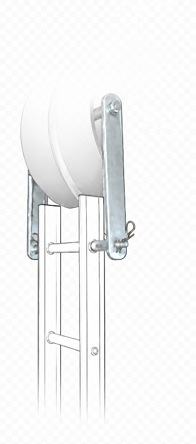 HONOR Safety - Verbindungselement für Hanging Ladder "Hinge"