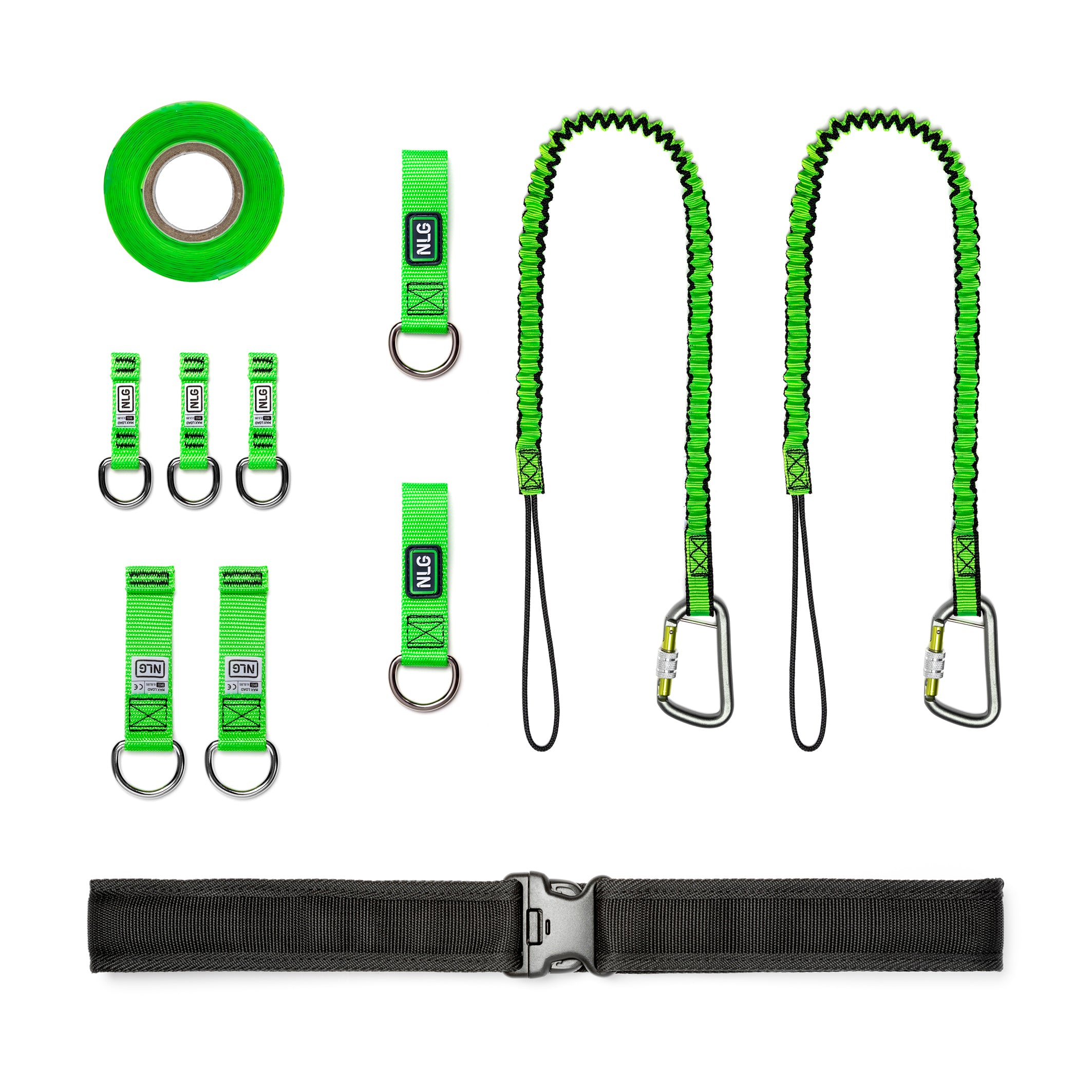 NLG - Werkzeugsicherungs-Set Bau - Construction Tool Tethering Kit