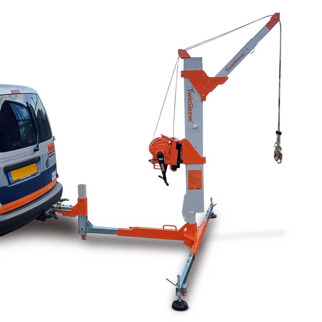HONOR Safety - TwinSleeve® Davitarm mobiler Anschlagpunkt (Personensicherungskran)