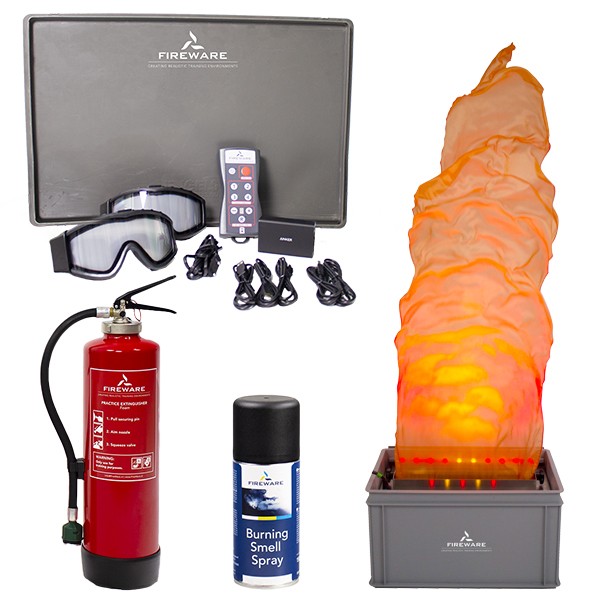 Fireware - Set Feuer- und Rauchdarstellung ohne Nebel, rückstandsfrei, großes Set
