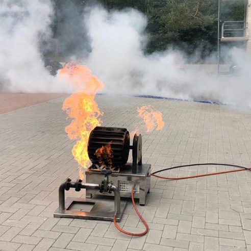 Elektromotor Brandattrappe für Fireware Vesta Firetrainer