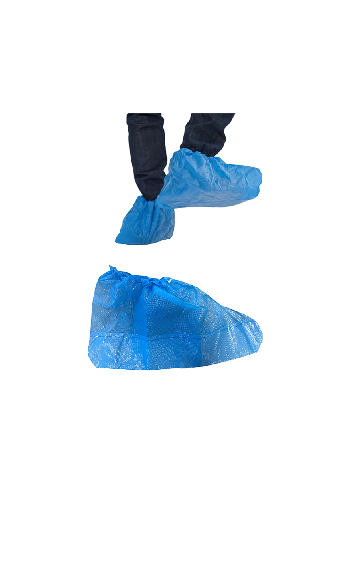 3S - Überschuh PE-Folie 25 cm - wadenhoher Einweg-Überschuh
