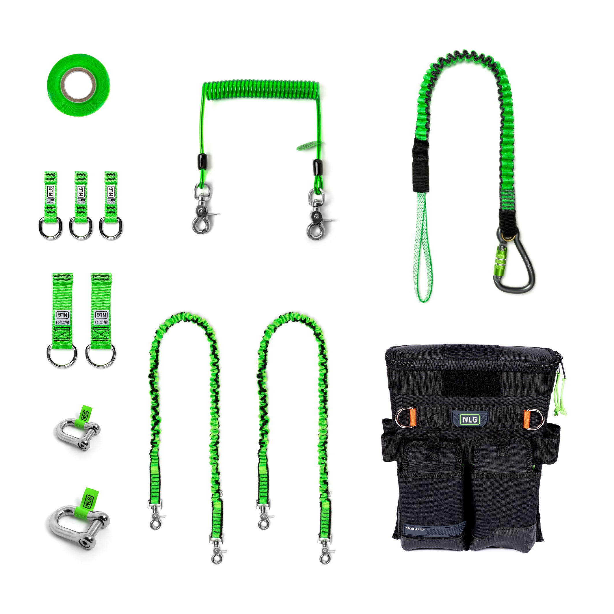 NLG - Werkzeugsicherungs-Set für Leitungsmonteure - Linesman Tethering Kit