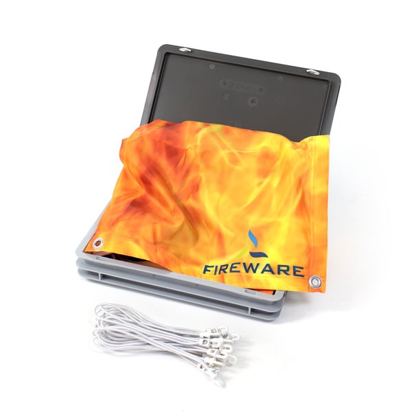 Fireware - Flammentuch / Inszenierungstuch Flammen