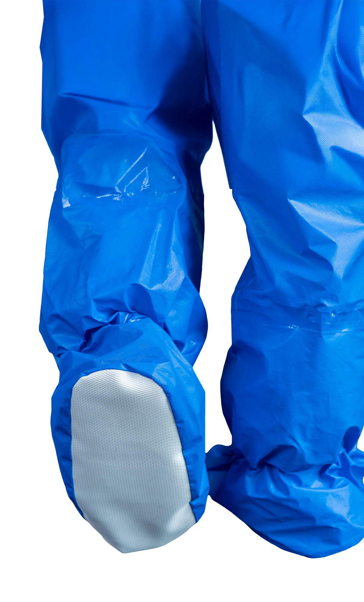 3S - ProChem I CPM E F01 H - CPM-Schutzanzug mit Nitrilhandschuhen und rutschfestem Überschuh (08, blau, M)