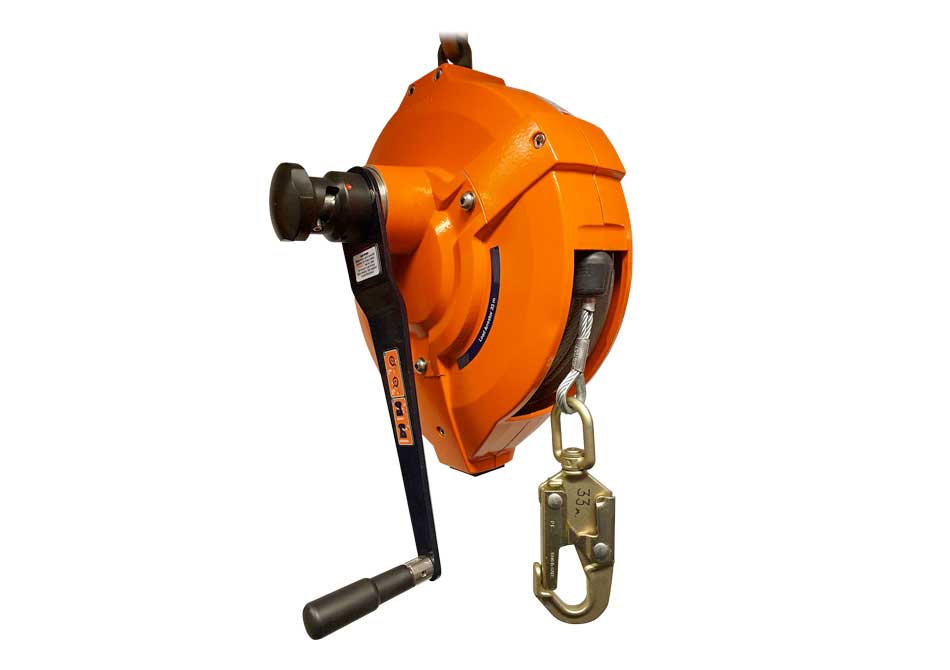 HONOR Safety - LAW33/250 Lastsicherungsgerät mit Winde 33 Meter, 250 kg
