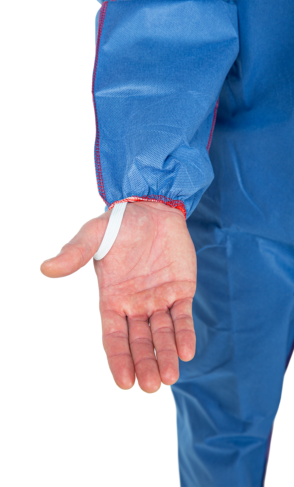 3S - Multi Tec - antistatischer Einweganzug Typ 5/6 gegen Partikel und Sprühnebel (blau, XL)
