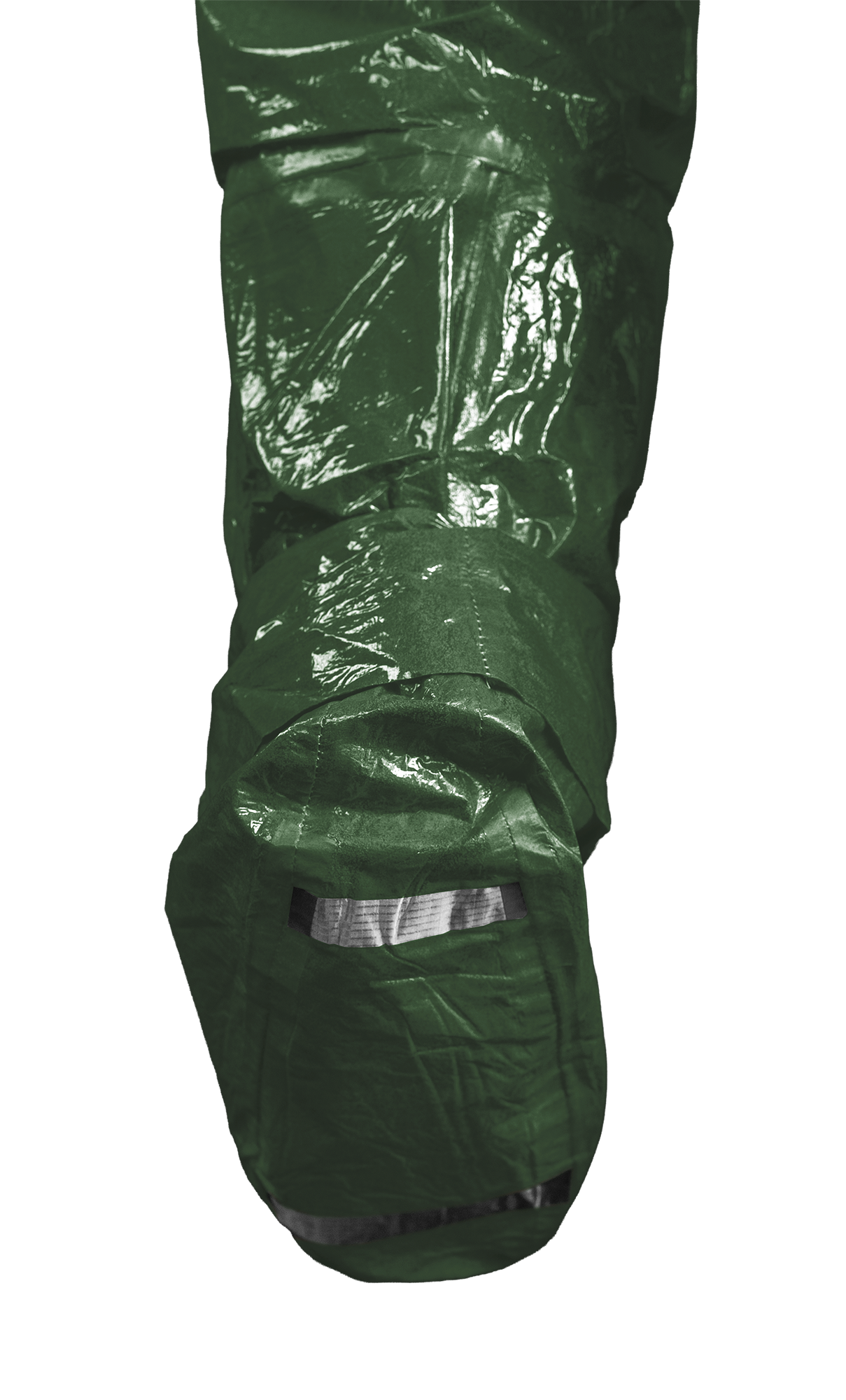 3S - ProChem II CLF A B D F02 - Chemikalienschutzanzug Typ 3 mit Armmanschette und Laminathandschuhen (11, oliv, XXL)