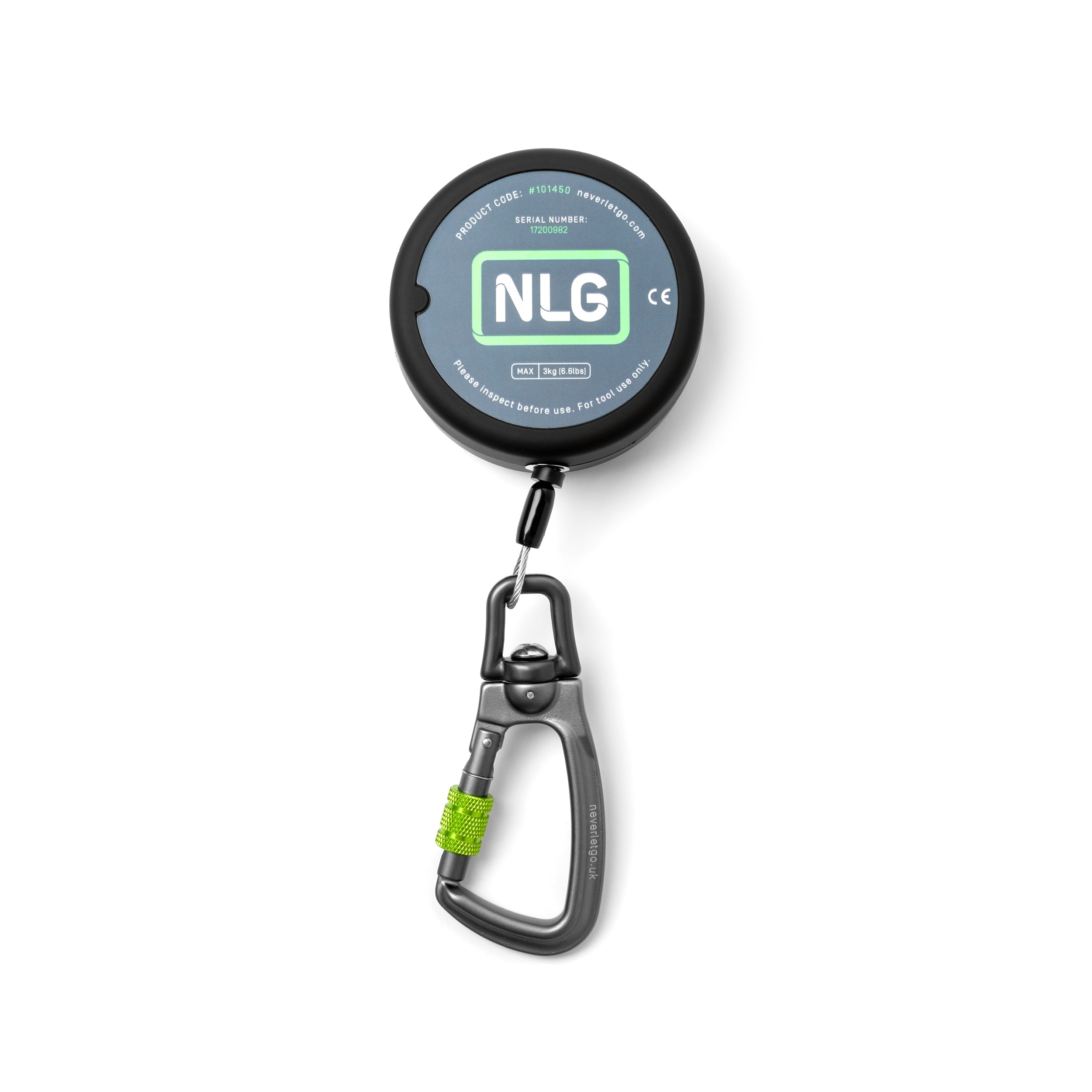 NLG - Hochlast Einzieh-Werkzeugfangleine - Heavy Duty Retractable Tool Lanyard