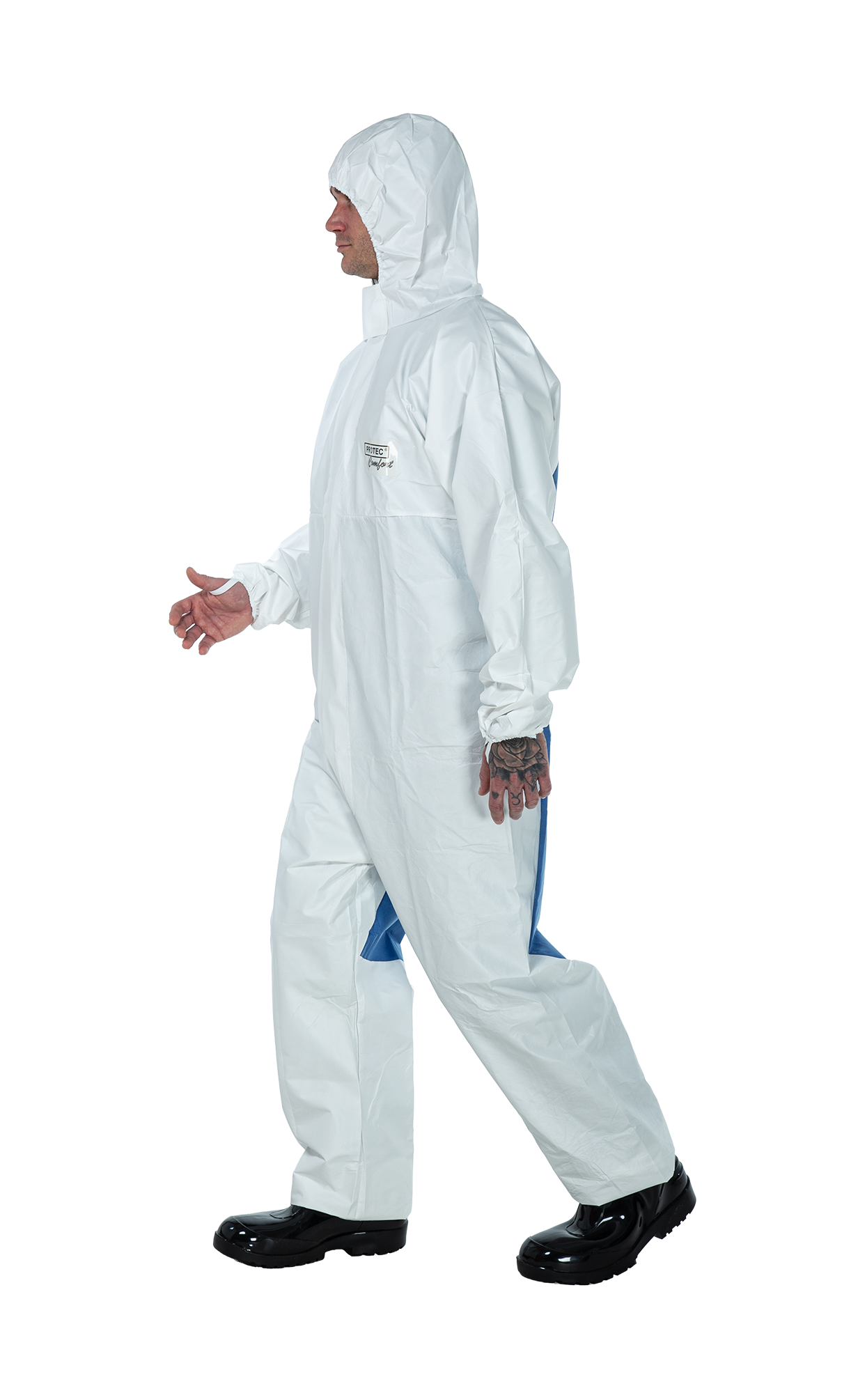 3S - Protec Comfort - Schutzoverall Typ 5/6 mit atmungsaktivem SMMS-Rückeneinsatz (XXXL)