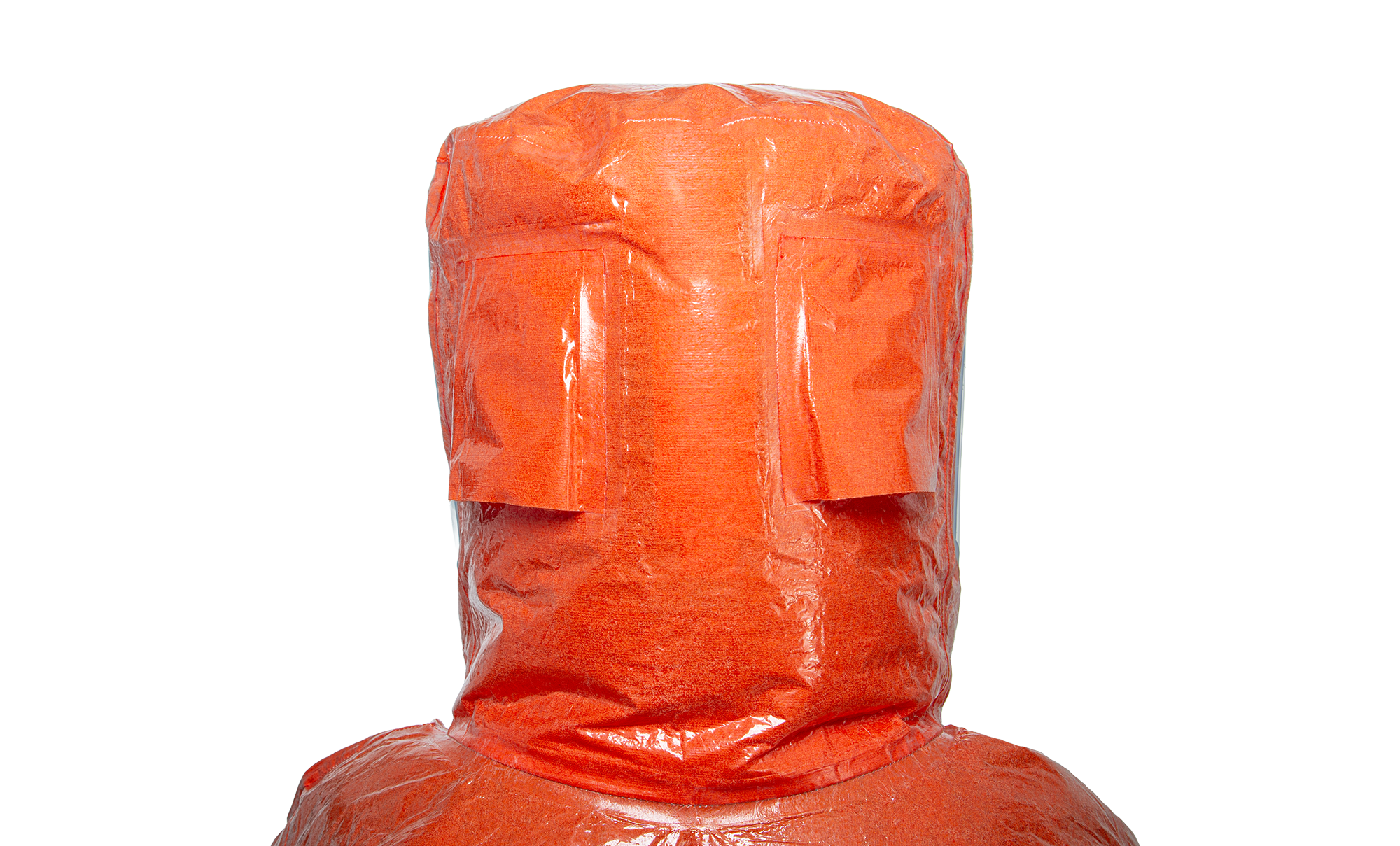3S - ProChem III CLF A B D L1 - Spritzschutzanzug Typ 3 mit Visier und Armmanschette (orange, L)