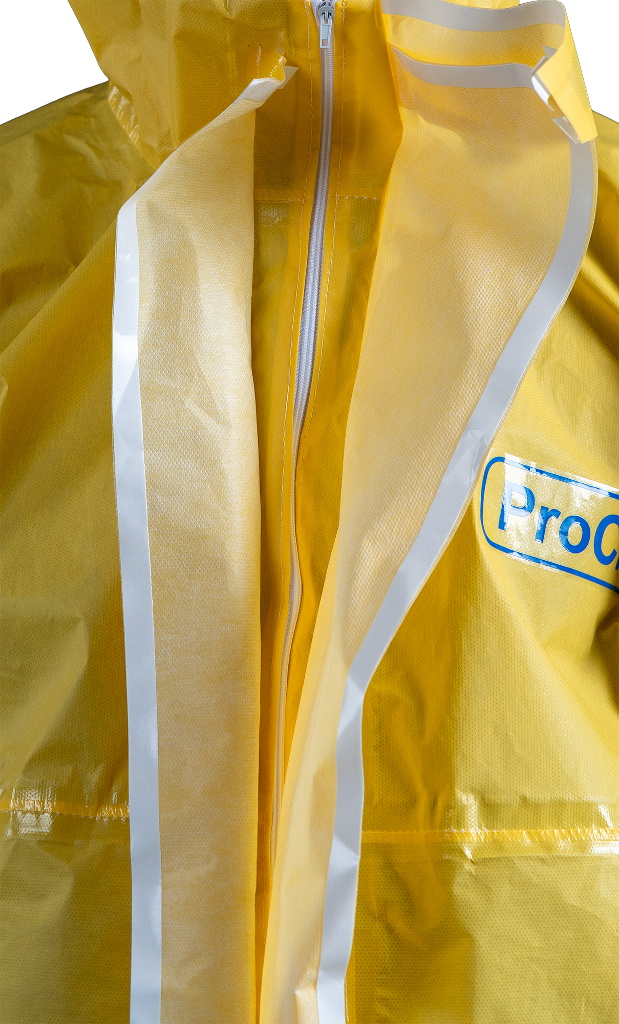 3S - ProChem I CPM E - CPM-Schutzanzug Typ 3 mit selbstklebender Reißverschlussabdeckung (XXXL)