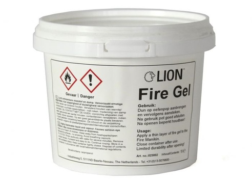 LION Fire Gel - Brandpaste für Fire Manikin