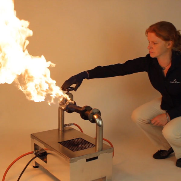 Fireware - Brandattrappe Flanschbrand für Vesta Firetrainer