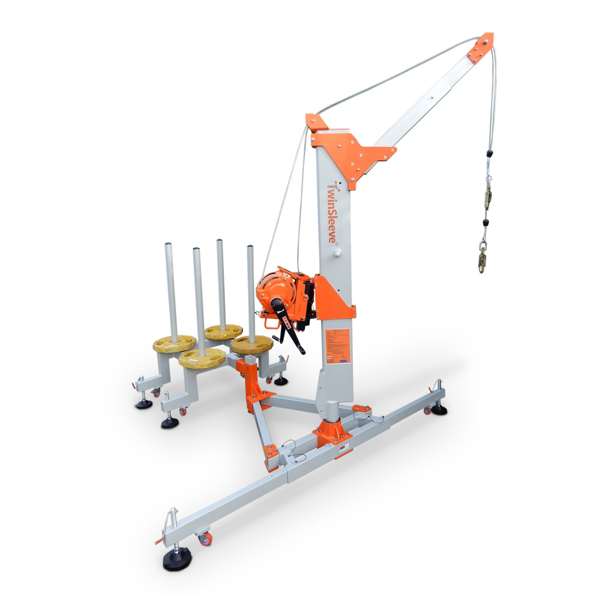 HONOR Safety - TwinSleeve® Davitarm mobiler Anschlagpunkt (Personensicherungskran)