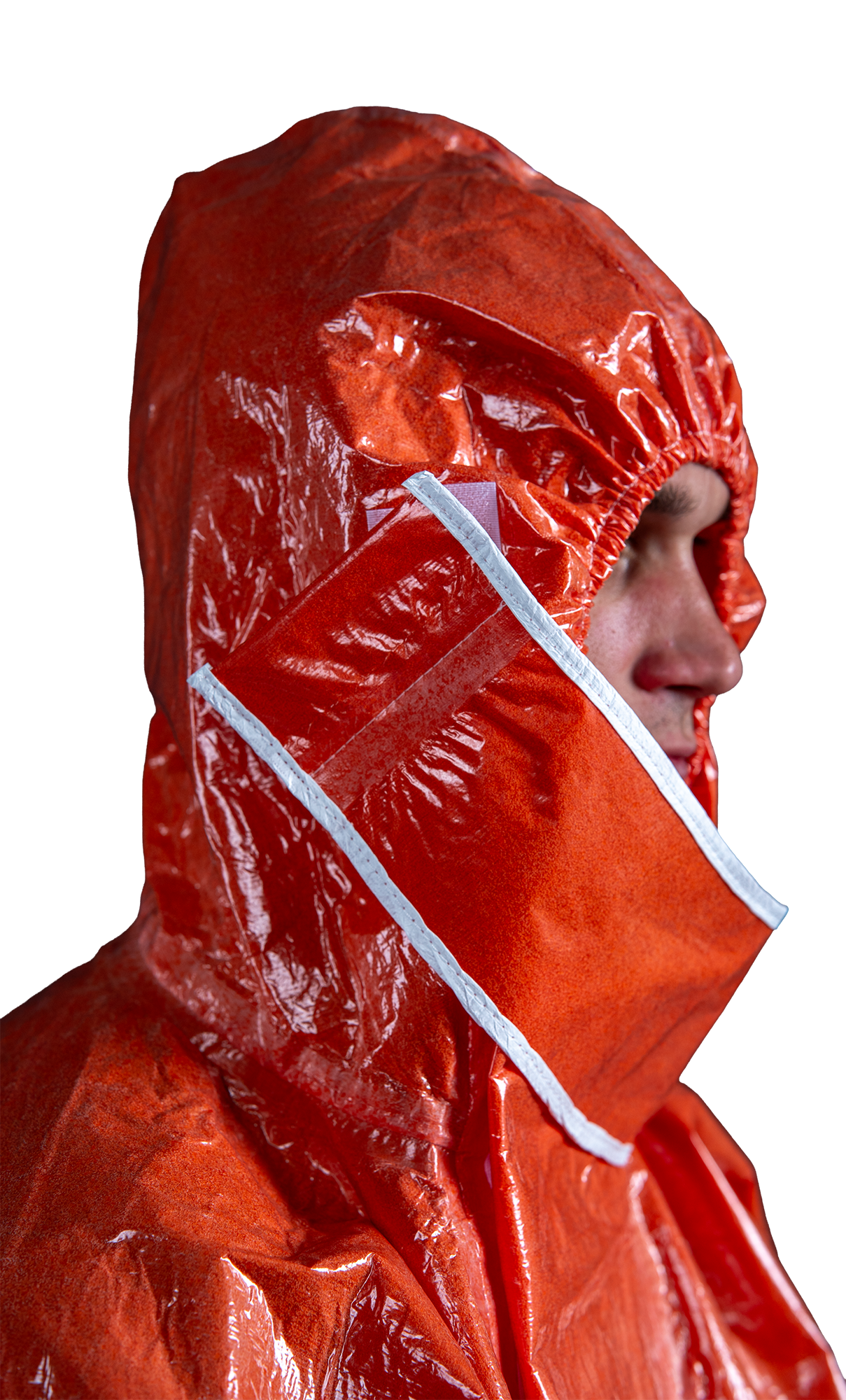 3S - ProChem I CLF A B F01 - CLF-Schutzanzug Typ 3 mit KCL Camatril Nitrilhandschuhen (08, orange, M)