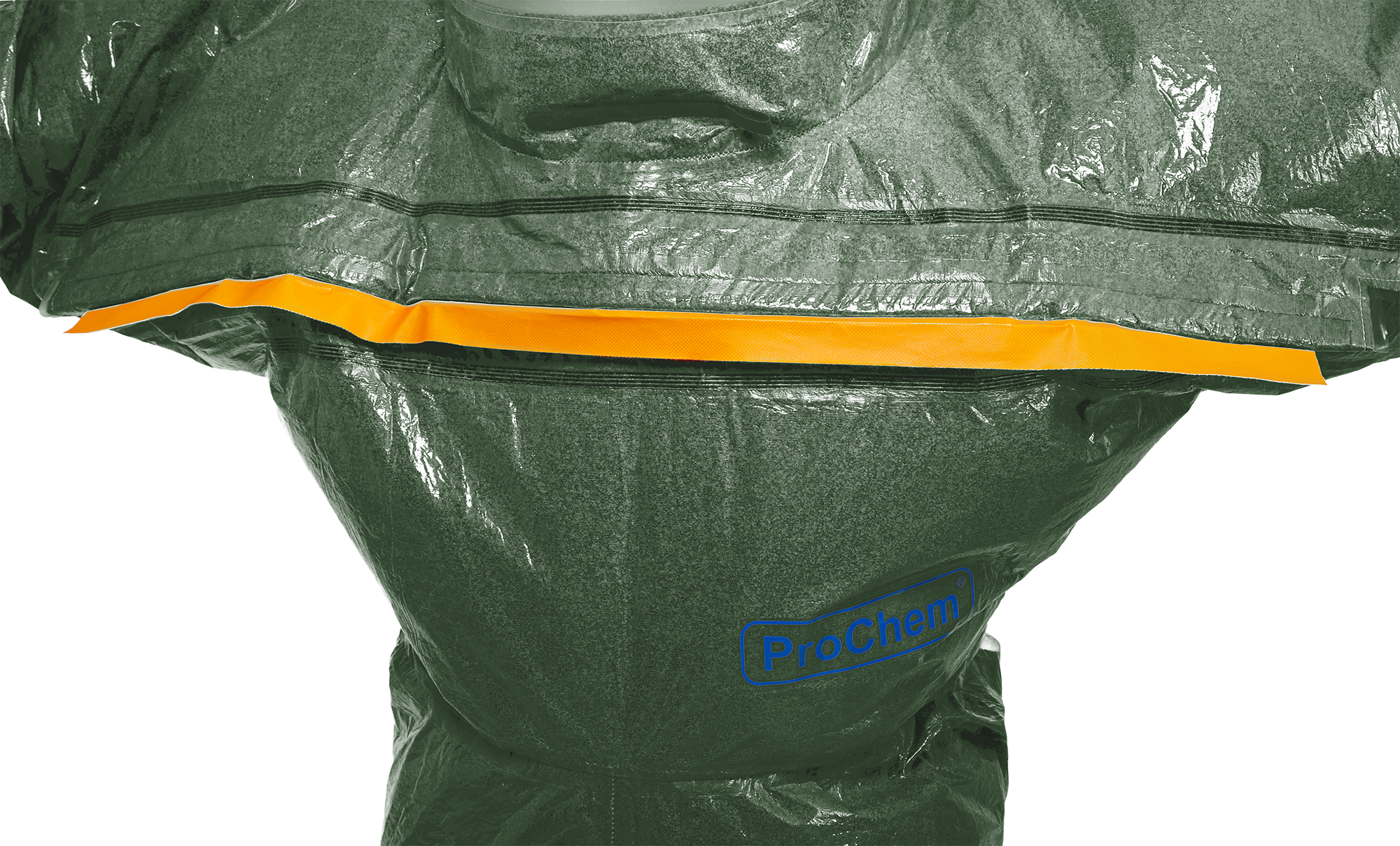 3S - ProChem III CLF A B C F03 L1 - Spritzschutzanzug Typ 3 mit Visier für Malina CleanAir (10, oliv, XXXL)