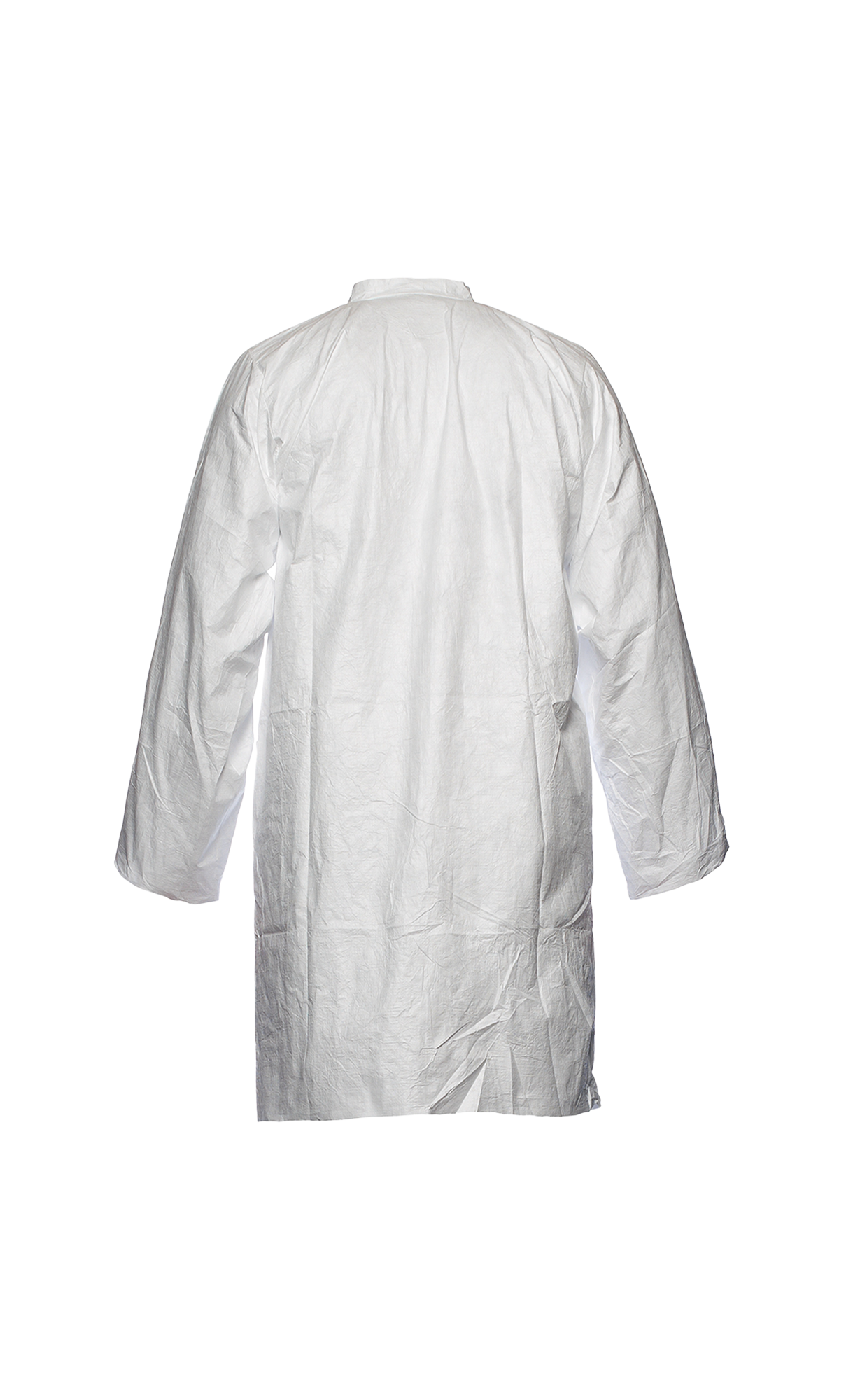 3S - Tyvek 500 Laborkittel mit Druckknöpfe und Taschen, Modell PL30 - Schutzkittel mit Druckknöpfen und Taschen (XXL)
