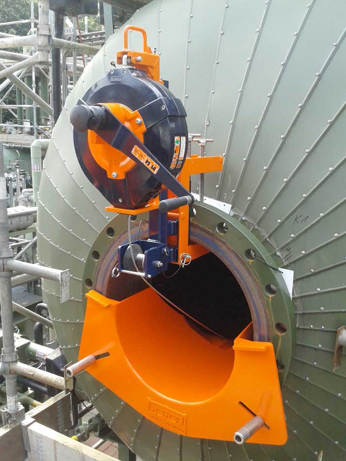 HONOR Safety - FAB33R Höhensicherungsgerät, 33 Meter mit Rettungsfunktion (Kurbel)