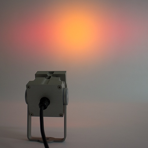 FireSpot Lampe zur Simulation von Flammenschein