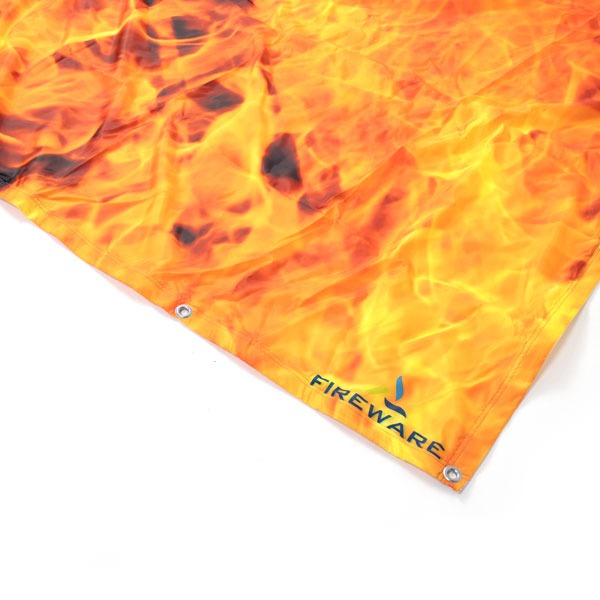 Fireware - Flammentuch / Inszenierungstuch Flammen