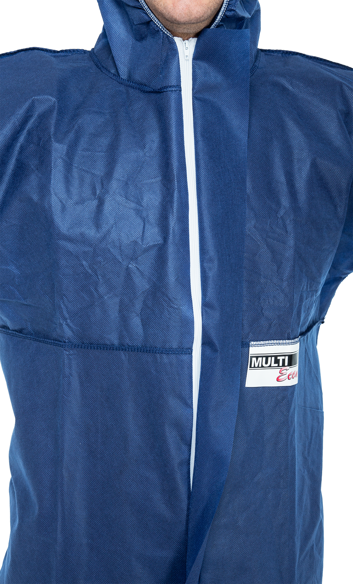 3S - Econ - leichter Schutzanzug für Maler-, Reinigungs- und Besuchereinsätze (blau, XXXL)