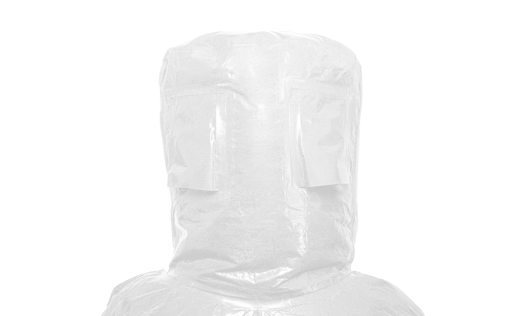 3S - ProChem III CLF A B C F03 L1 - Spritzschutzanzug Typ 3 mit Visier für Malina CleanAir (10, weiß, M)