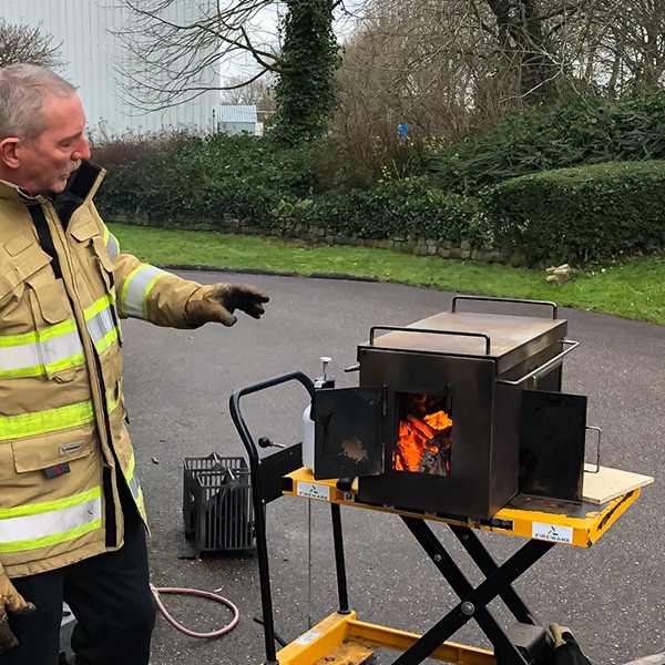 Fireware - Demoeinheit Brandentwicklung - Mini-Trainer Brandverhalten