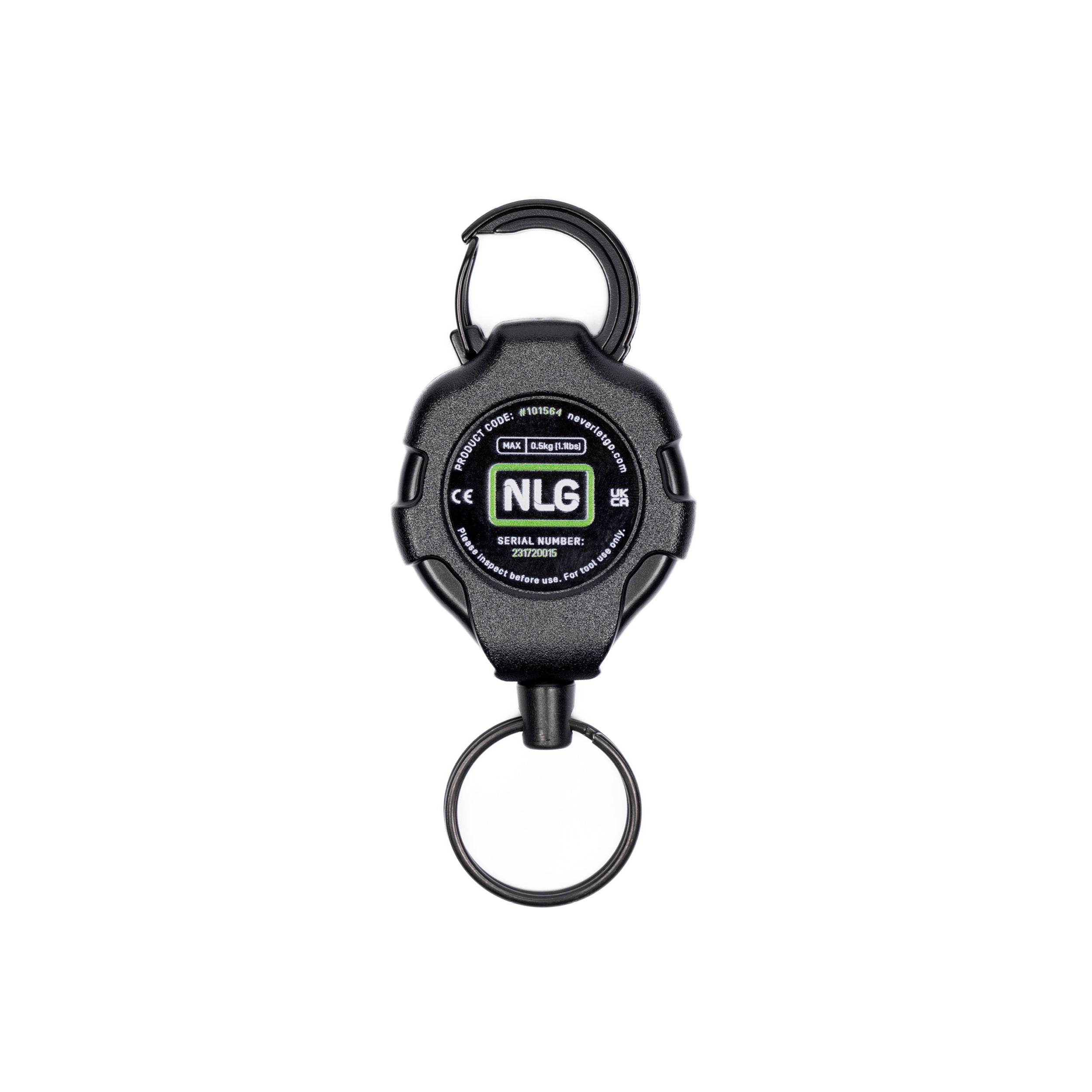 NLG - Mini Einzieh-Werkzeugfangleine mit Ratsche - Mini Ratchet Retractable Tool Lanyard