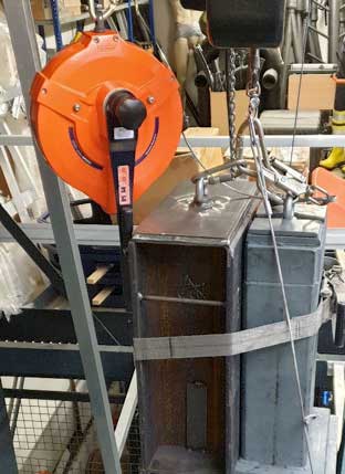 HONOR Safety - LAW33/250 Lastsicherungsgerät mit Winde 33 Meter, 250 kg